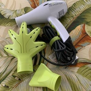 Deva Curl Hair Dyer with attachments